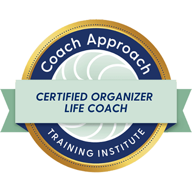 Certified Organizer Life Coach Credential Badge - Coach Approach Training Institute Certified Organizer Life Coach Credential Badge - Coach Approach Training Institute