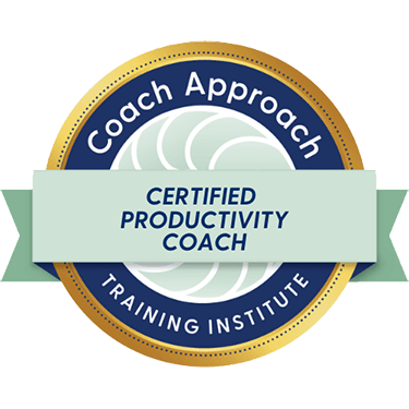 Certified Productivity Coach Credential Badge - Coach Approach Training Institute