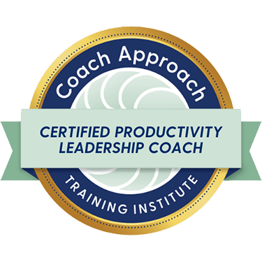 Certified Productivity Leadership Coach Credential Badge - Coach Approach Training Institute